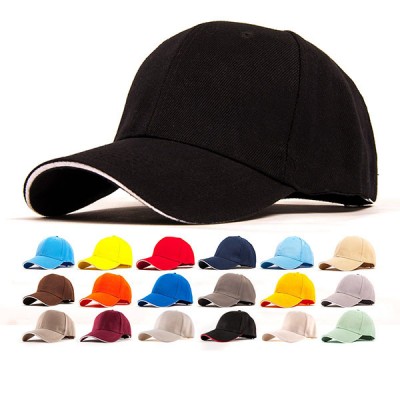 Hot Sale Custom Promotional 6 Panel Hats Men And Women Baseball Sports Caps